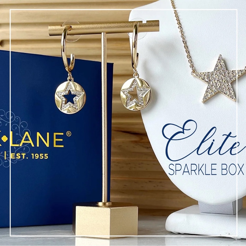 Park Lane Gold Star Pendant Earrings & Necklace